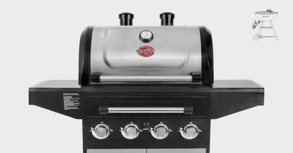 Side racks of Char-Broil Performance 4 Burner