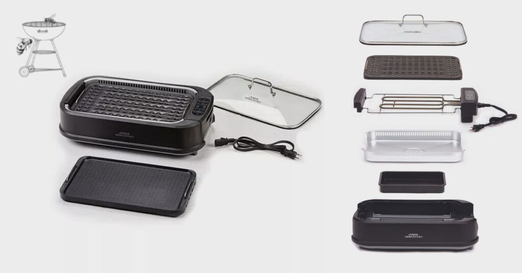 Parts of a Smokeless Grill