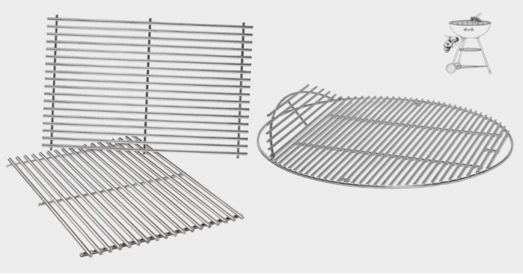 Types of stainless steel grill grates