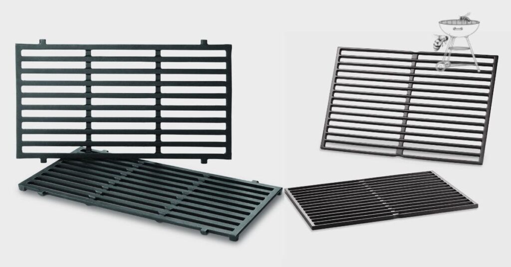 porcelain enameled grill grates